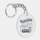 Roller Onderzetter Addict Sleutelhanger (Voorkant Links)