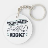 Roller Onderzetter Addict Sleutelhanger (Achterkant)