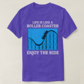 Roller Onderzetter Amusement Park Funny Gezegde T-shirt (Design voorkant)