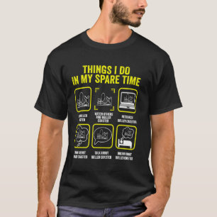 Roller Onderzetter dingen die ik doe in mijn vrije T-shirt
