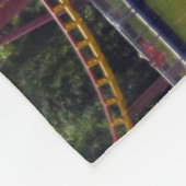 Roller Onderzetter in Frankrijk Fleece Deken (Hoek)