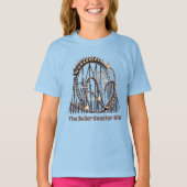 Roller onderzetter kind Tekst toevoegen T-shirt (Voorkant)