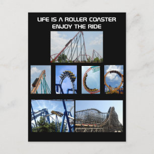 Roller Onderzetter Ride Poster Feestdagenkaart