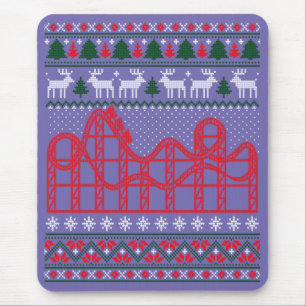 Roller Onderzetter Scene Ugly met kerstkeuken Muismat