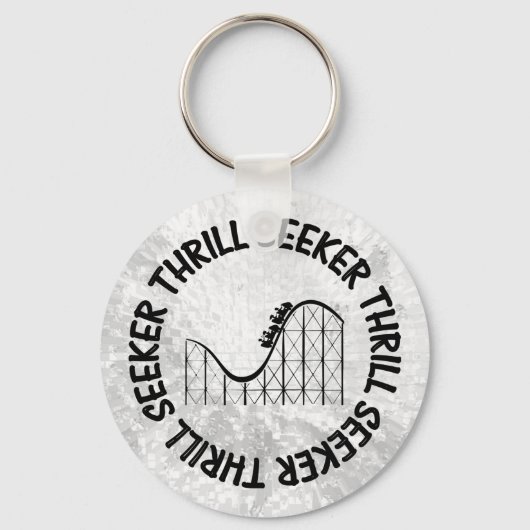 ROLLER ONDERZETTER THRILL SEEKER SLEUTELHANGER (Voorkant)