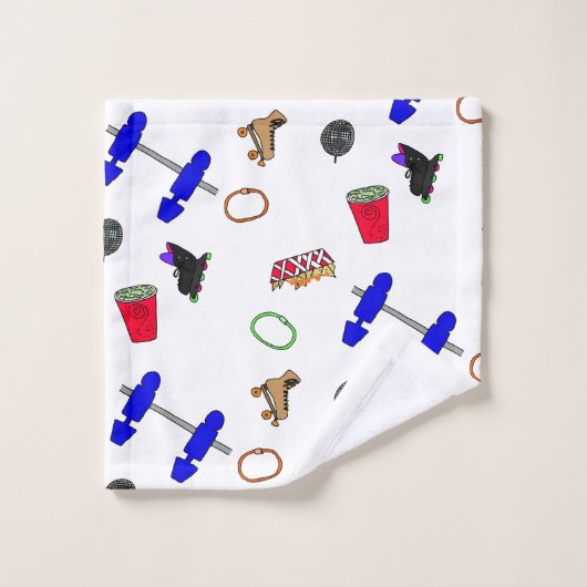 Roller Rink handdoek set (Wasdoekje)