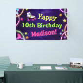 Roller Schaats Happy Birthday Banner (Beurs)
