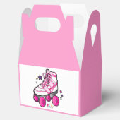 Roller Schaats in Roze met Sterren Bedankdoosjes (Geopend)