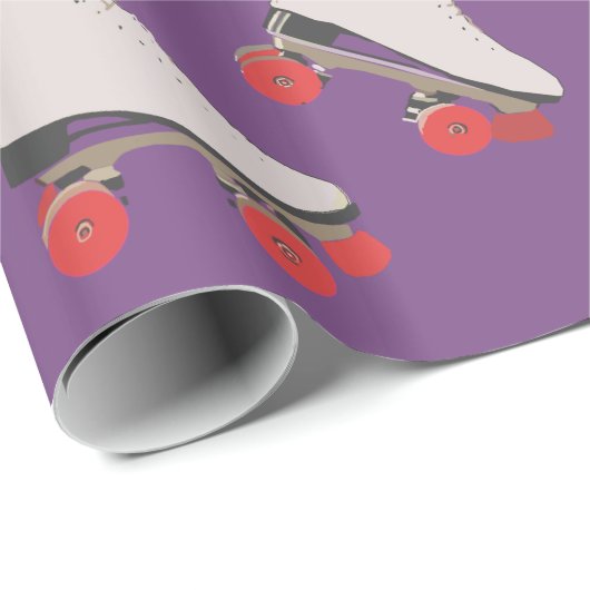 Roller Schaatsen Patroon Wrapping Papier (Rol Hoek)