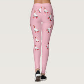 Roller Schaatsen voor iedereen Custom Leggings (Achterkant)