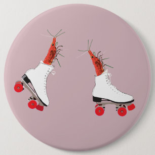 Roller Schaatsen voor iedereen Ronde Badge Ronde Button 6,0 Cm