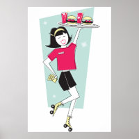 Roller Schaatsen Waitress