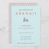 Roller Schaatsfeest Kaart (Voorkant / Achterkant)