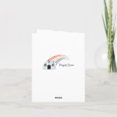 Roller Skate Merci d'être venu à la fête et cadeau (Dos)