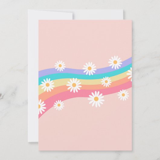 Roller Skate Super Rétro Anniversaire Invitations (Dos)