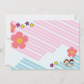 Roller Skateparty-uitnodiging Kaart (Achterkant)