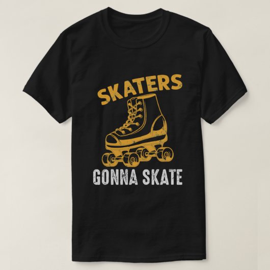 Roller Skater Retro Roller Skater 10 T-shirt (Design voorkant)