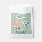 Roller Skating Birthday Party Bedankzakje (Voorkant)