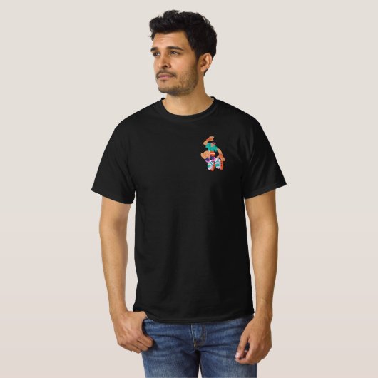 Roller Skating Club T-Shirt (Voorkant volledig)