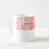 Roller Skating Queen Koffiemok (Voorkant links)