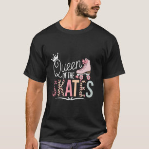 Roller Skating Roller Schaatsster Koningin Van De T-shirt