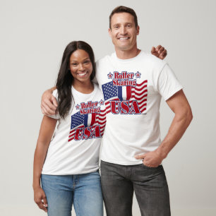 Roller Skating USA T-shirt