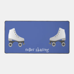 Roller Sking Design Desk Mat