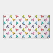 Roller Sking Design Desk Mat (Recto)