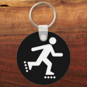 Rollerblade-symbool Sleutelhanger (Voorkant)