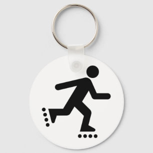 Rollerblade-symbool Sleutelhanger
