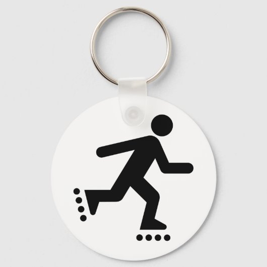 Rollerblade-symbool Sleutelhanger (Voorkant)
