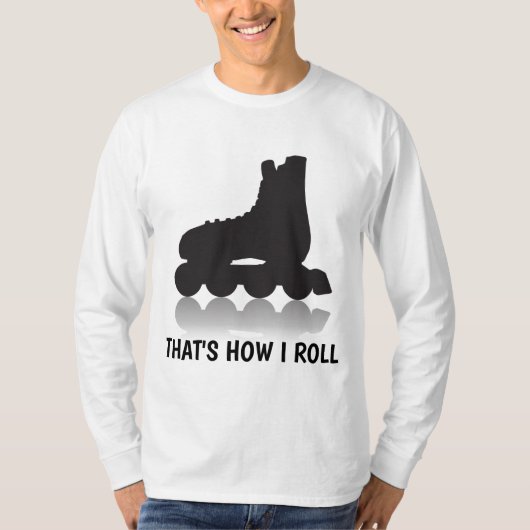 ROLLERBLADER ROLLER BLADING Skater T-Shirts (Voorkant)