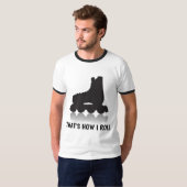 ROLLERBLADER ROLLER BLADING T-Shirts (Voorkant volledig)