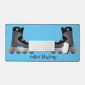 Rollerblading Design Desk Mat (Clavier et souris)