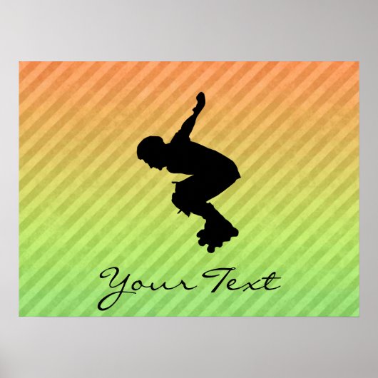 Rollerblading Poster (Voorkant)