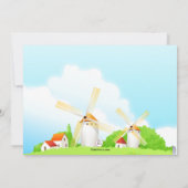 Rollerblading Tots-uitnodiging Kaart (Achterkant)