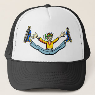 Rollerblading Trucker Pet