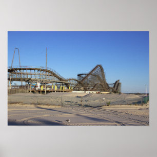 Rollercoaster Foto Poster