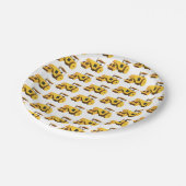 Rollerconstructietransport Papieren Bordje (Gekanteld)