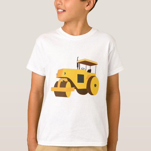 Rollerconstructietransport T-shirt (Voorkant)