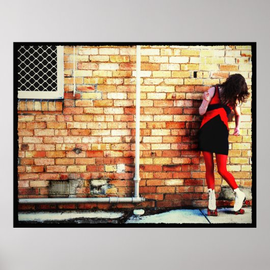 Rollergirl Poster (Voorkant)