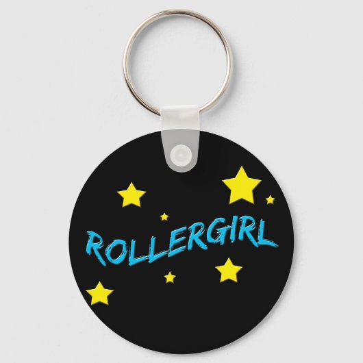 Rollergirl Sleutelhanger (Voorkant)