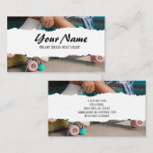 Rollerinstructeur Schaats Visitekaartje (Voorkant / Achterkant)