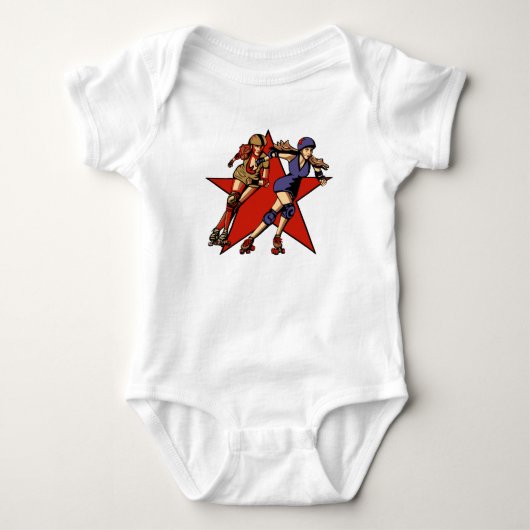 Rollermeisjesjammers T-shirt (Voorkant)