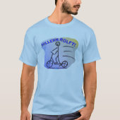 Rollern HILFT oder Hillern ROLFT? - T-shirt (Voorkant)