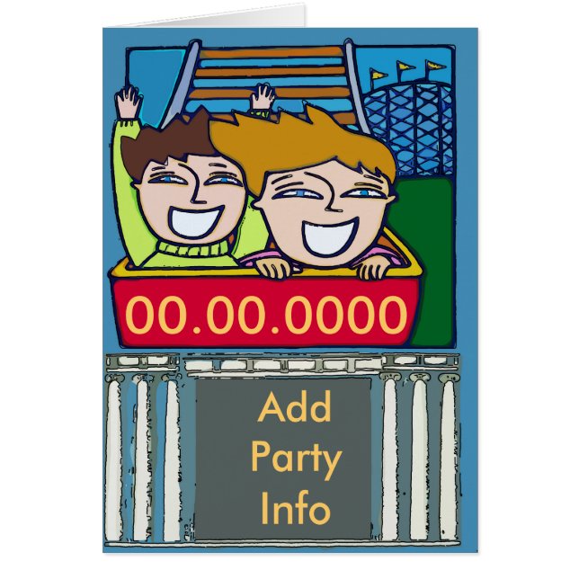 Rollerpartij Onderzetter (Voorkant)