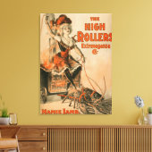 Rollers Extravaganza "Mamie Lamb" spelen Canvas Afdruk (Insitu (Woonkamer))