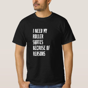 Rollers Schaatsen T-shirt