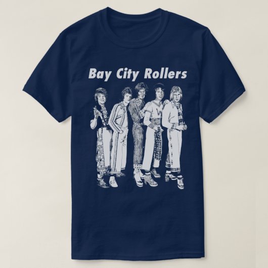 Rollers van Bay City T-shirt (Design voorkant)