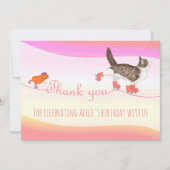 Rollerskat en cavia's kaart (Voorkant)